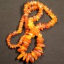 Natural baltic amber necklace